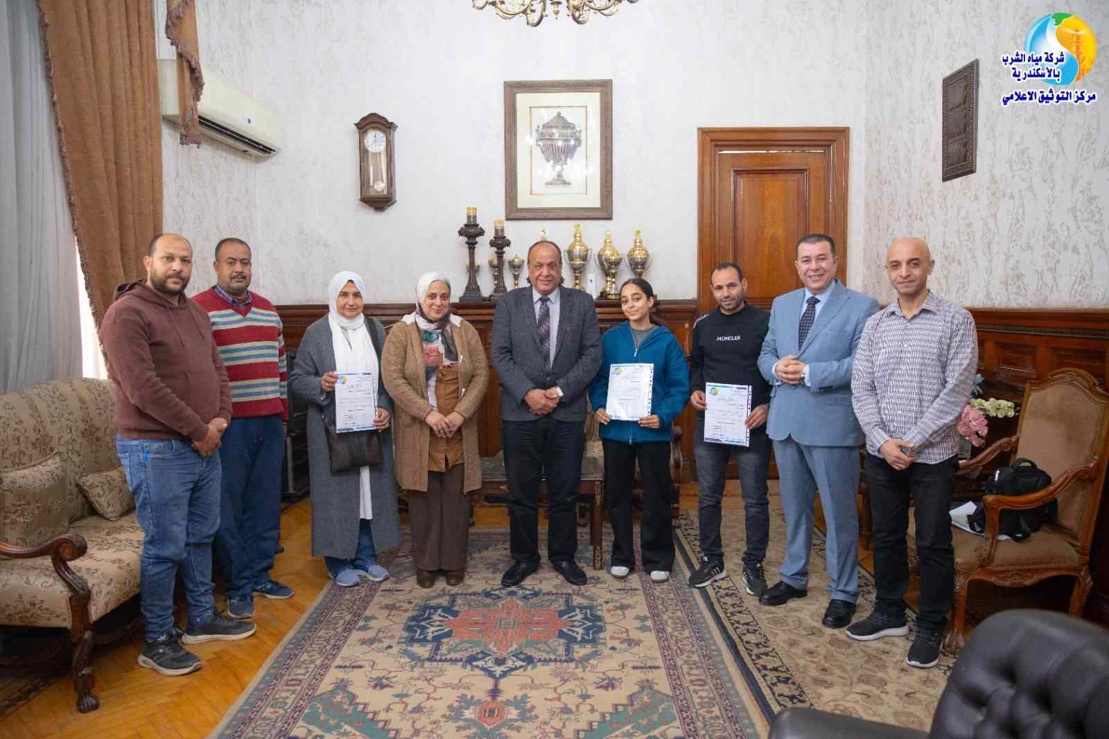 مياه الإسكندرية والمجتمع المدني يواصلان مسيرة التنمية بقرية الجزائر