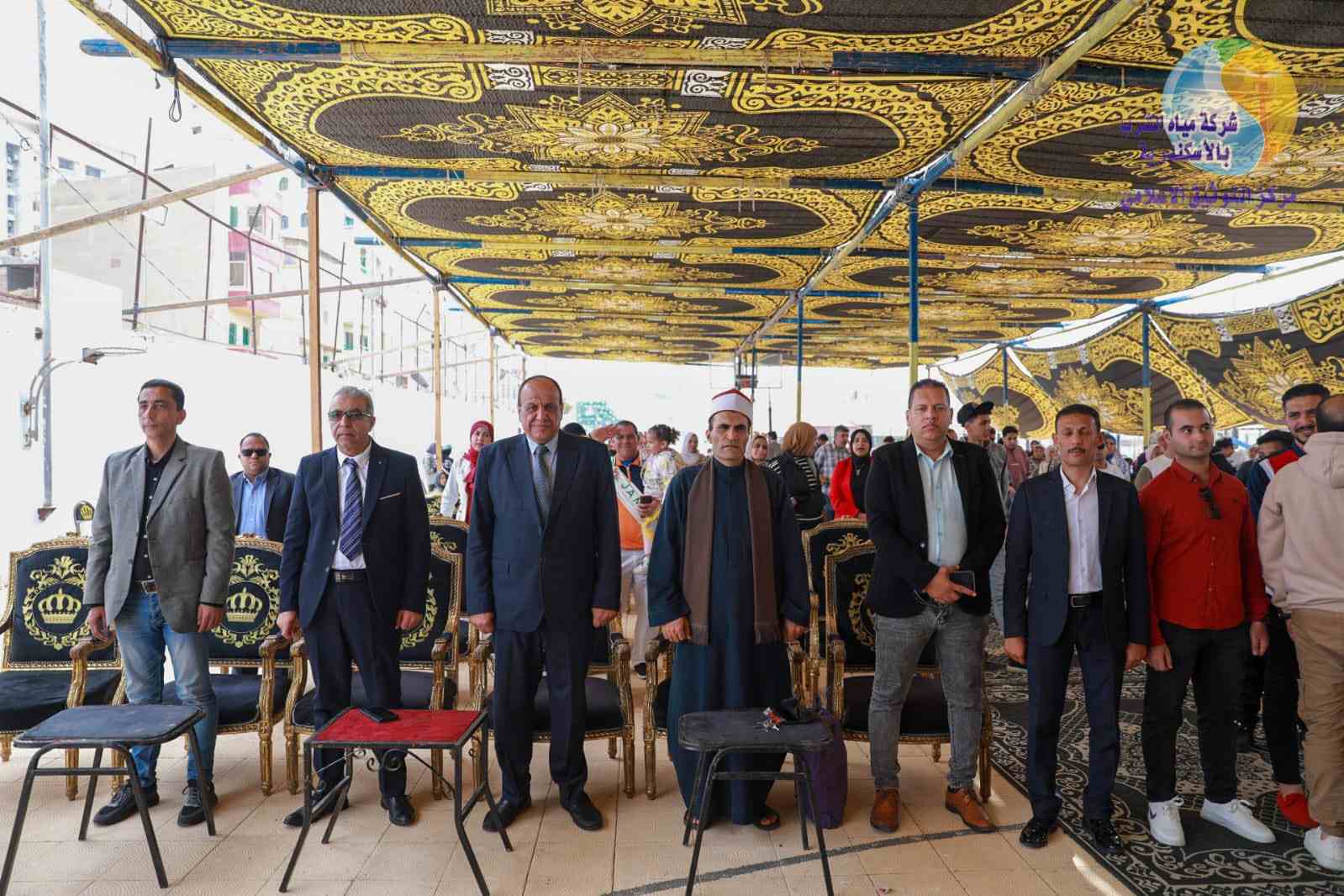 إحتفالية إنسانية مبهجة… مياه الشرب والصرف الصحي بالإسكندرية تحتفلان بيوم اليتيم بملعب محطة مياه شرقي
